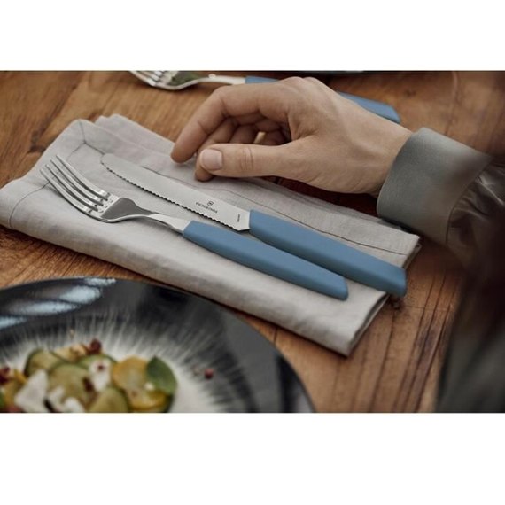 Набір кухонний Victorinox Swiss Modern Table Set 12шт синій 6.9096.12W2.12, зображення 6