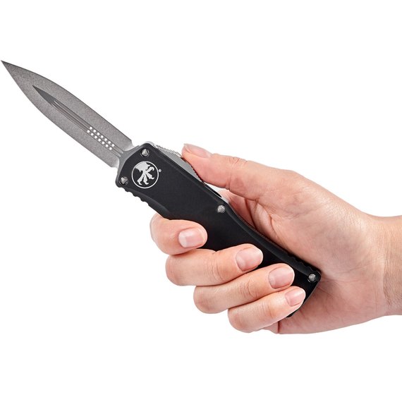 Кишеньковий ніж Microtech Hera Double Edge Stonewash 702-10, зображення 5