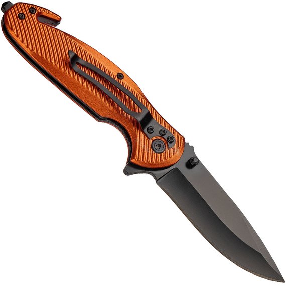 Ніж Skif Plus Birdy orange SPCM80OR, Колір: Помаранчевий, Марка сталі: 3Cr13MoV, Матеріал рукояті: Алюміній, зображення 2