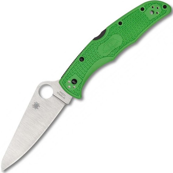 Ніж Spyderco Pacific Salt 2, Plainedge green (C91FPGR2)