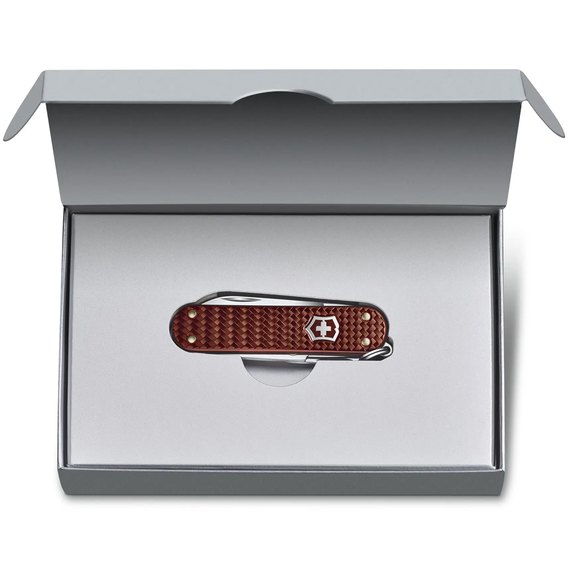 Многофункциональный нож Victorinox Classic SD Precious Alox Hazel Brown 0.6221.4011G, Цвет : Brown, изображение 5