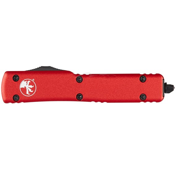 Нож Microtech UTX-70 Double Edge Black Blade red 147-1RD, изображение 2