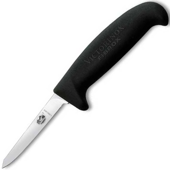 Нож кухонный Victorinox Fibrox Poultry черный 5.5903.09M