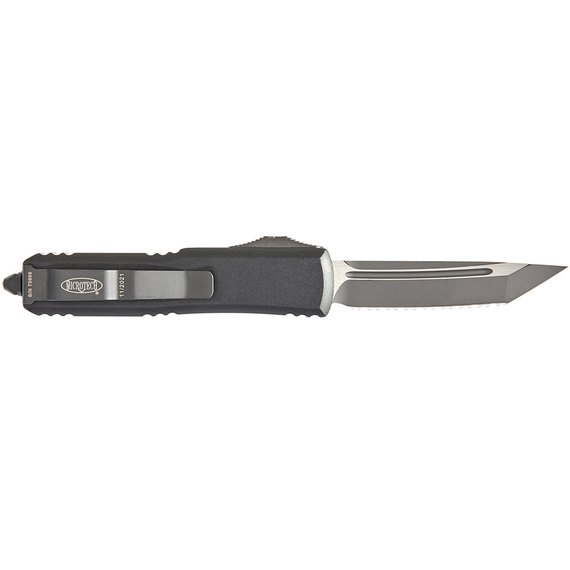 Ніж Microtech UTX-85 Tanto Point Black Blade FS Tactical, серрейтор (233-3T), зображення 2