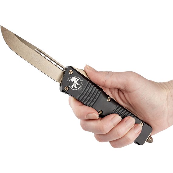 Ніж Microtech Combat Troodon Drop Point Bronze 143-13, зображення 5