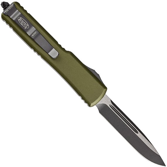 Ніж Microtech UTX-70 Drop Point Black Blade od green 148-1OD, зображення 2