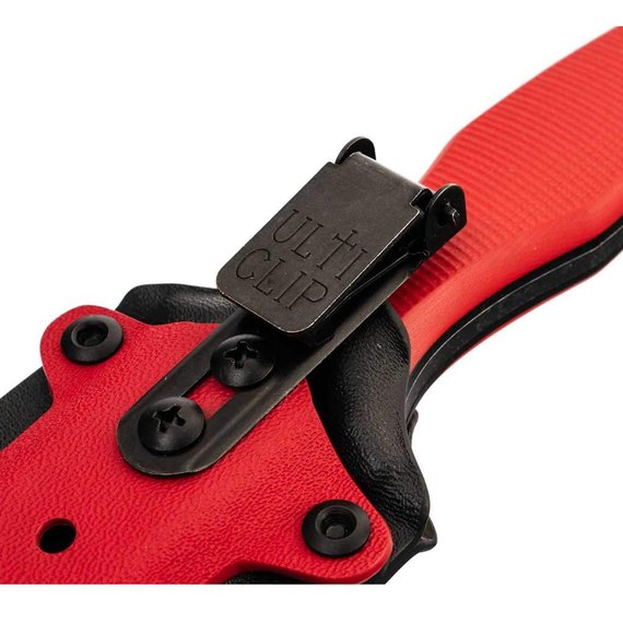 Нож N.C. Custom "Grave" bl/red G10, s/w, Цвет : Красный, Марка стали: X105, Материал рукояти: Стеклотекстолит (G10), изображение 8