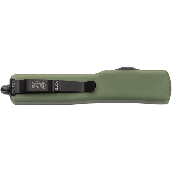 Ніж Microtech UTX-70 Double Edge Black Blade, green 147-1OD, зображення 2