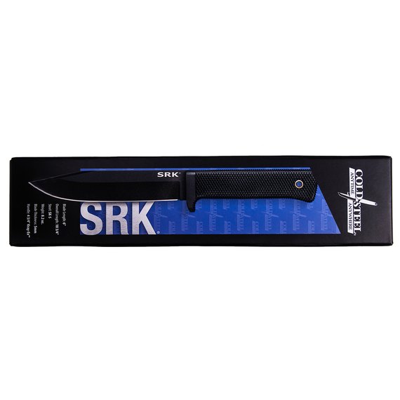 Нож для выживания Cold Steel SRK Black SK-5 (49LCKZ), изображение 5