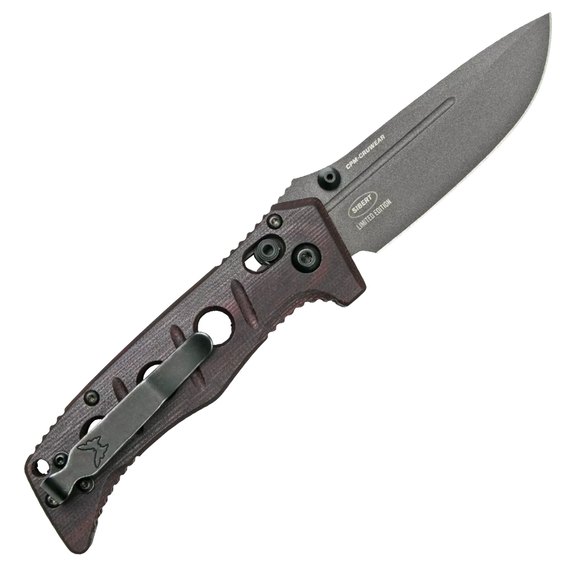Ніж тактичний Benchmade Sibert Mini Adamas бордо 273BK-2201, зображення 2