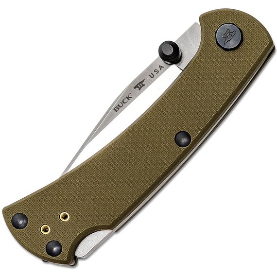 Карманный нож Buck 112 Slim Pro TRX оливковый 112GRS3, Цвет : Оливковый, изображение 2