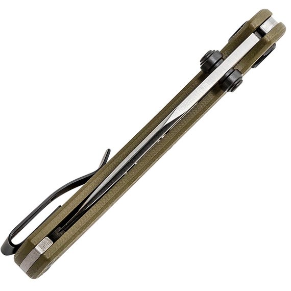 Карманный нож Buck 112 Slim Pro TRX оливковый 112GRS3, Цвет : Оливковый, изображение 3