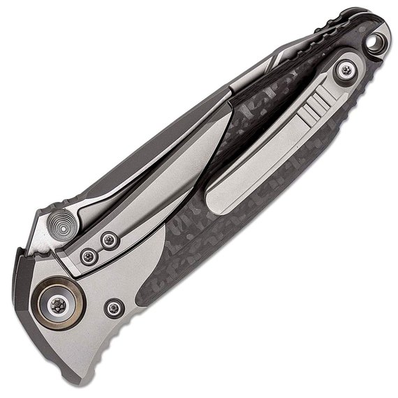 Нож Microtech Socom Brabo Tanto Point Bead Blast BRZ Pivot FS серрейтор (261-9CFTI), изображение 3