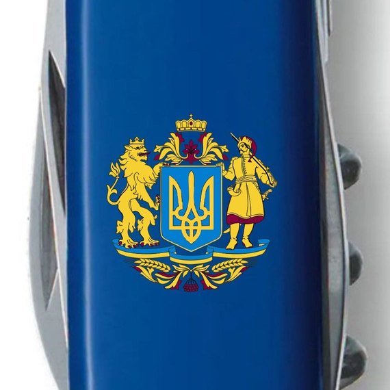 Багатофункціональний ніж для виживання Victorinox Spartan Ukraine 1.3603.2_T0400u, зображення 3