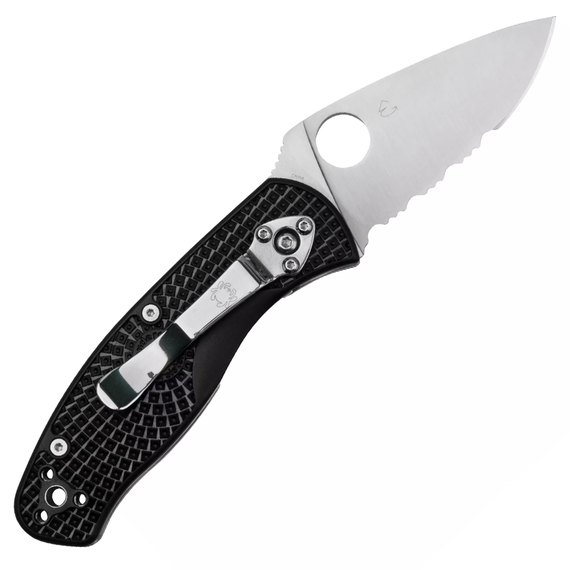 Нож Spyderco Persistence FRN , полусеррейтор (C136PSBK), изображение 2