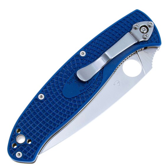 Ніж Spyderco Resilience FRN, S35VN, напівсерейтор (C142PSBL), зображення 5