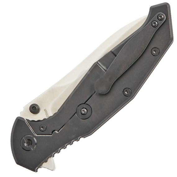 Кишеньковий ніж Skif Adventure X Limited Edition, S35VN, Titanium (424X-TI-LE), Колір: Сірий, Марка сталі: S35VN, Матеріал рукояті: Вуглецеве волокно, зображення 3