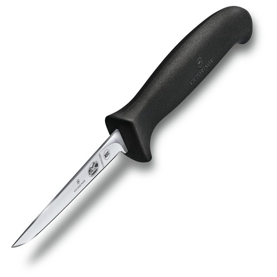 Нож кухонный Victorinox Fibrox Poultry 9см узкое с черн. ручкой Small 5.5903.09S, изображение 3