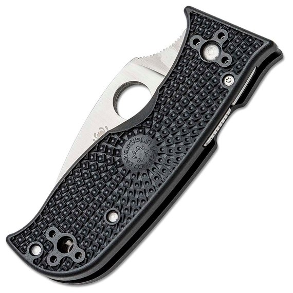 Ніж Spyderco Lil Temperance 3 Lightweight серрейтор (C69SBK3), зображення 3