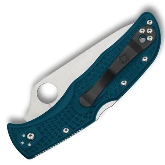 Карманный нож Spyderco Endela Blue, серрейтор (C243FSK390), изображение 2