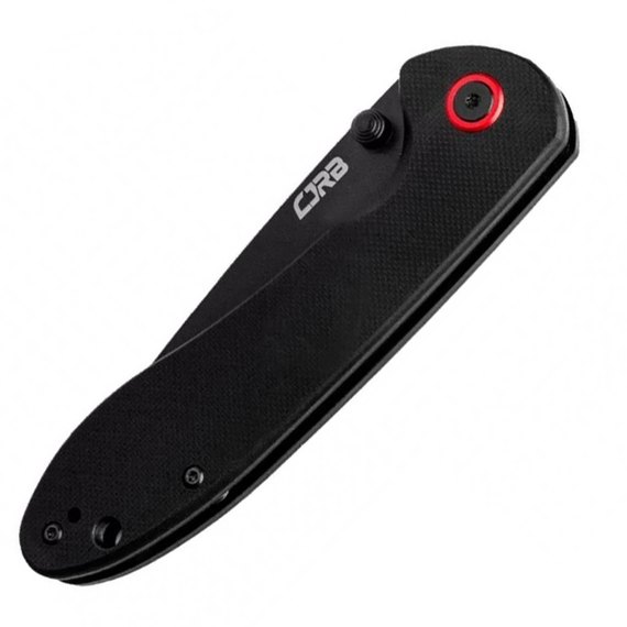 Карманный нож CJRB Fieldspar Black Blade black (J1912-BBK), Цвет : Чёрный, Марка стали: AR-RPM9, Материал рукояти: Стеклотекстолит (G10), изображение 3