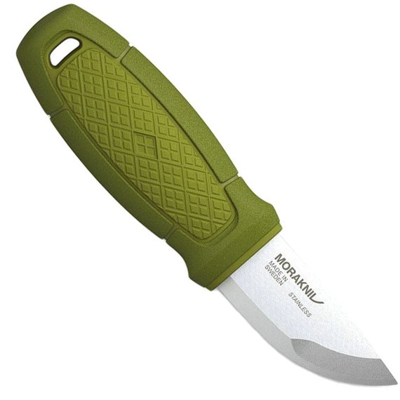 Нож туристический Morakniv Eldris зеленый 12651, Цвет : Зелёный