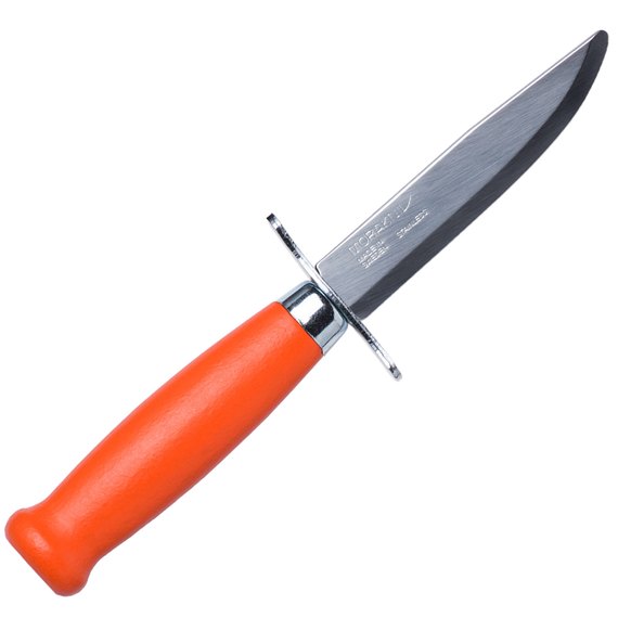 Нож туристический Morakniv Scout 39 Safe оранжевый 12287, Цвет : Оранжевый, Материал рукояти: Береза, изображение 2