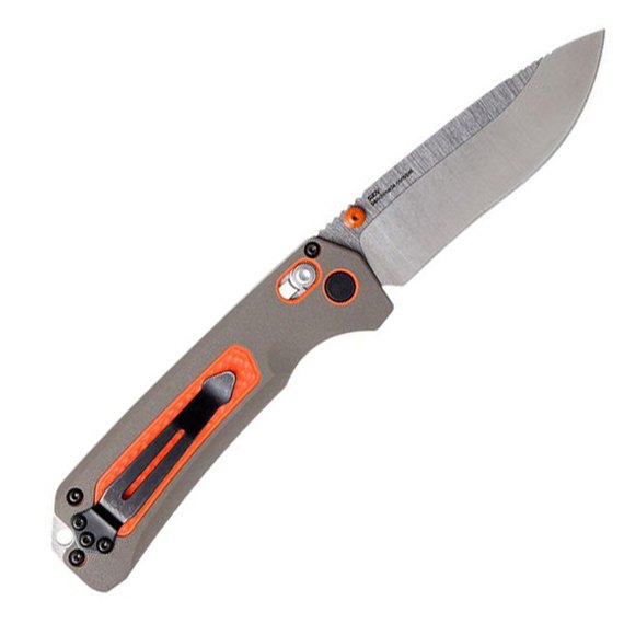 Нож охотничий Benchmade Grizzly Ridge, оранж.\серый (15061), изображение 2