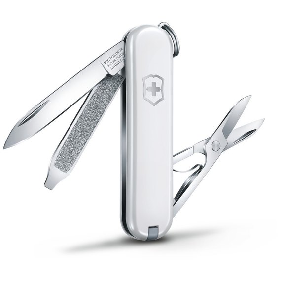 Многофункциональный нож Victorinox Classic SD 0.6223.7, Цвет : Белый, изображение 2