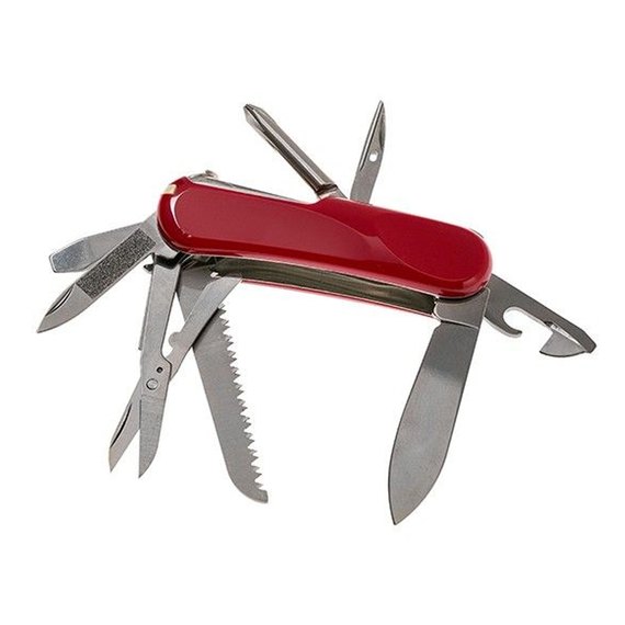 Багатофункціональний ніж Victorinox Delemont, Evolution 18, 85 мм, червоний 2.4913.E, зображення 3