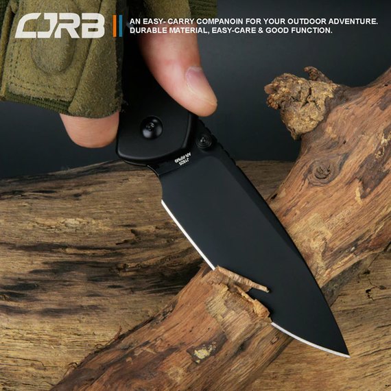 Нож туристический CJRB Pyrite BB (J1925-BST), Цвет : Black, изображение 5