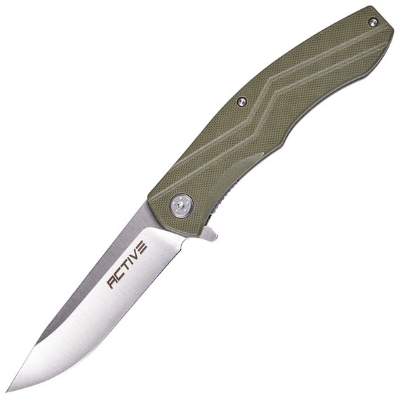 Карманный нож Active Eleven tan (VK-HY009OL), Цвет : Оливковый