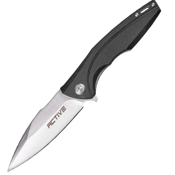 Карманный нож Active Varan Black (VK-JJ085B), Цвет : Чёрный