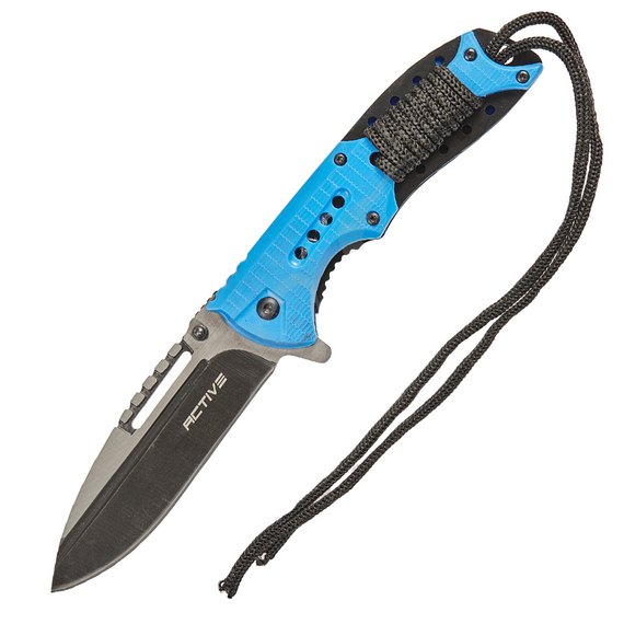 Нож туристический Active Roper Blue (SPK7BL), Цвет : Синий