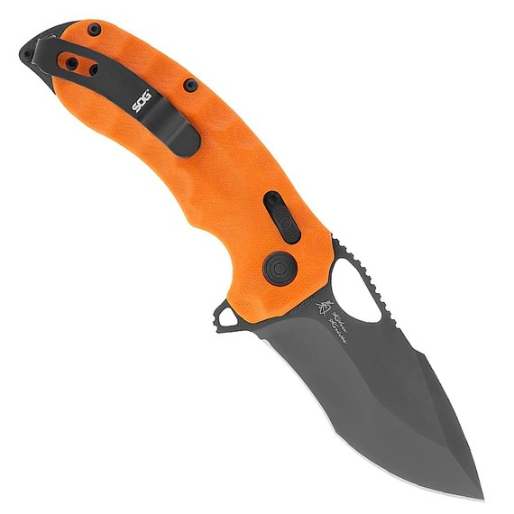 Карманный нож SOG Kiku XR LTE orange (SOG-12-27-03-57), изображение 2