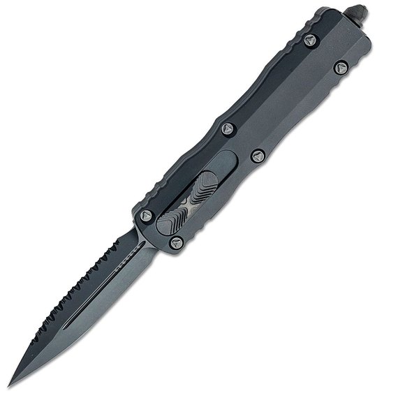 Кишеньковий ніж Microtech DIrac Delta Double Edge Black Blade FS (227-3T)