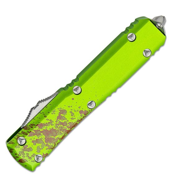 Кишеньковий ніж Microtech Ultratech Double Edge Stonewash Zombie-Tech (122-10Z), зображення 3