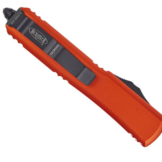 Кишеньковий ніж Microtech Ultratech DE Black Blade FS Orange (122-3OR), Колір: Помаранчевий, зображення 4