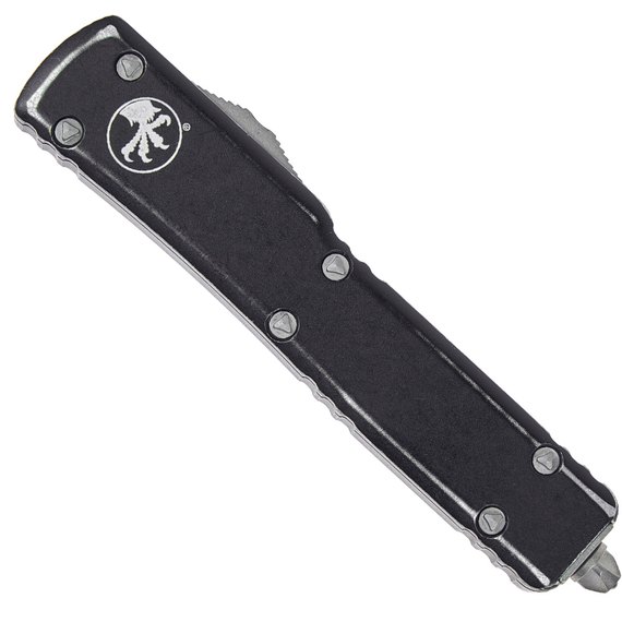 Кишеньковий ніж Microtech UTX-70 DE Apocalyptic DFS Distressed black (147-D12DBK), Колір: Чорний, зображення 4