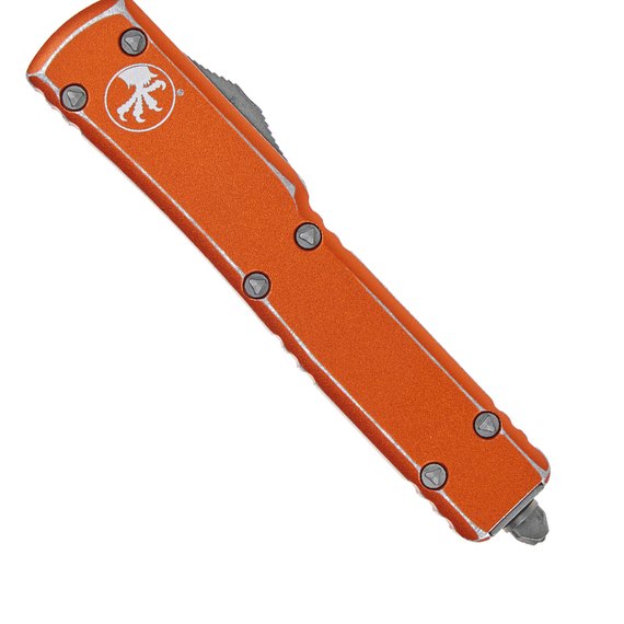 Кишеньковий ніж Microtech UTX-70 DE Apocalyptic DFS Distressed orange (147-D12DOR), Колір: Помаранчевий, зображення 3