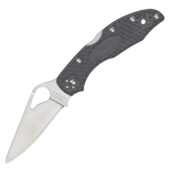 Кишеньковий ніж Spyderco Byrd Meadowlark 2 Gray (BY04PGY2), Колір: Сірий