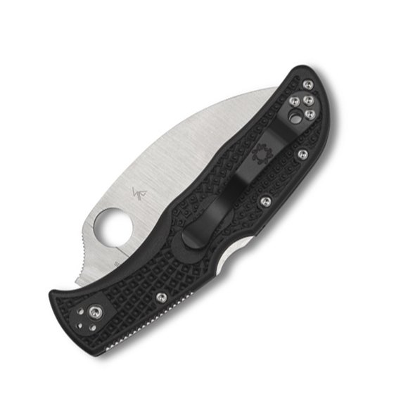 Карманный нож Spyderco Endela Wharncliffe, серрейтор (C243FSWCBK), изображение 2