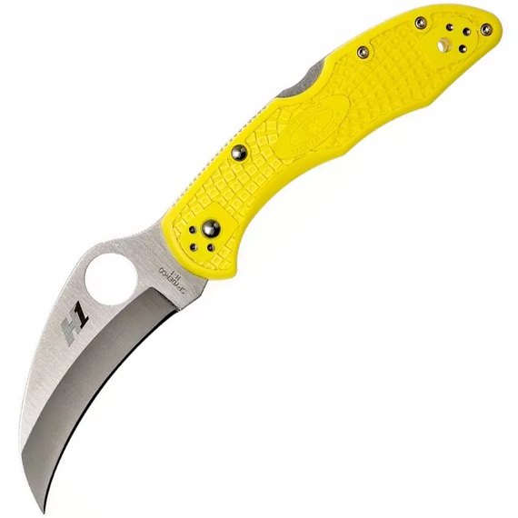 Ніж тактичний Spyderco Tasman Salt 2 Yellow (C106PYL2), Колір: Жовтий