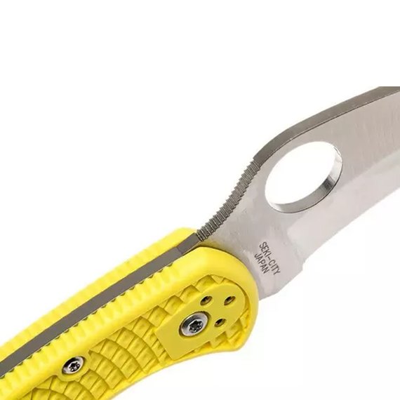 Ніж тактичний Spyderco Tasman Salt 2 Yellow (C106PYL2), Колір: Жовтий, зображення 3