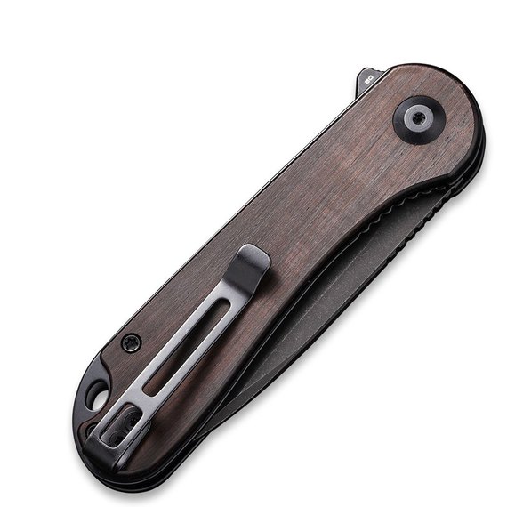 Карманный нож Civivi Elementum C907W, Покрытие клинка: Black Stonewashed, Цвет : Коричневый, изображение 4