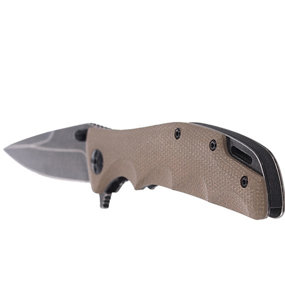 Кишеньковий ніж Fox Mandatory Fun coyote tan (FE-025), Колір: Коричневий, зображення 3