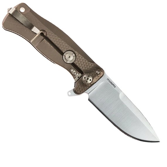 Карманный нож Lionsteel SR11 Titanium brown (SR11 B), Цвет : Коричневый, изображение 2