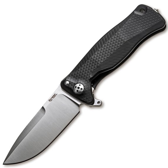 Карманный нож Lionsteel SR22 Aluminium black (SR22A BS)