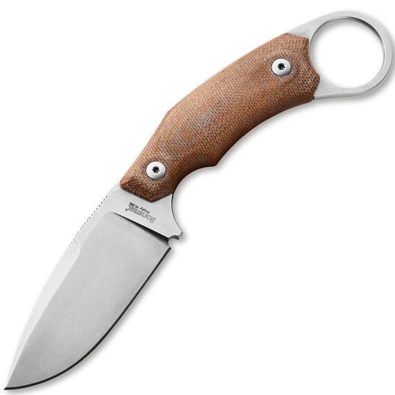Нож керамбит Lionsteel H2 Canvas (H2 CVN), Цвет : Коричневый