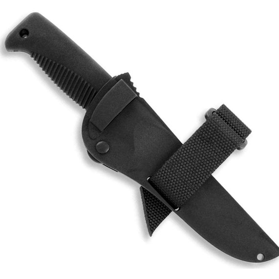Нож тактический Peltonen M07 Ranger Knife Black Handle (cerakote, composite) FJP125, Покрытие клинка: Cerakote, Цвет : Чёрный, изображение 4